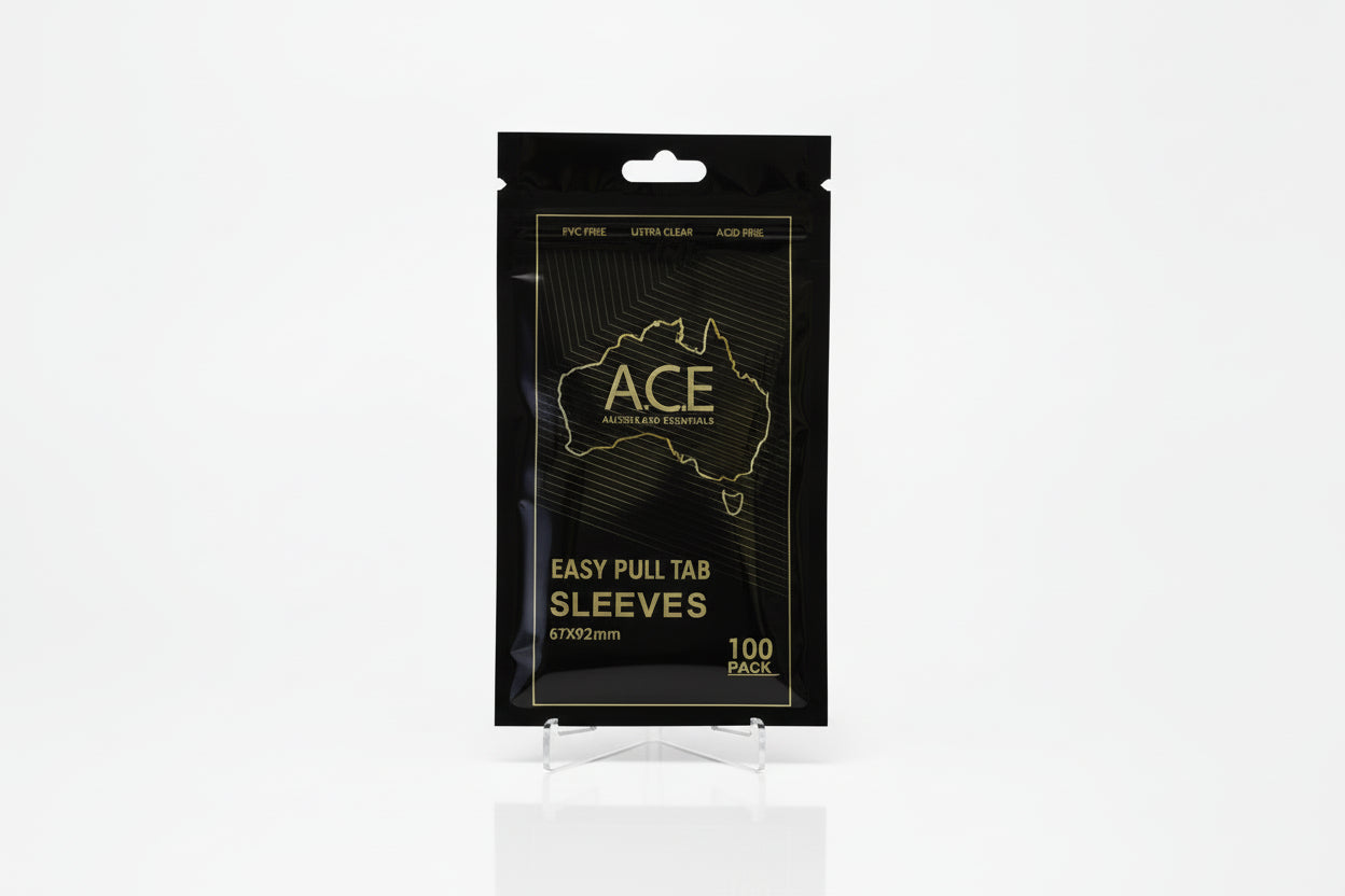 Aussie Card Essentials (ACE) Tab Sleeves 100 pack